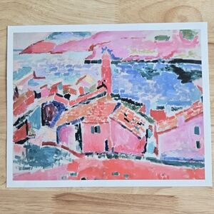 Henri Matisse View of Collioure 1905 10x 8 in art print wall decor home decor